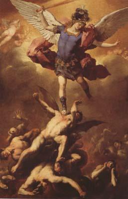 Luca  Giordano The Fall of the Rebel Angels (mk08) Sweden oil painting art